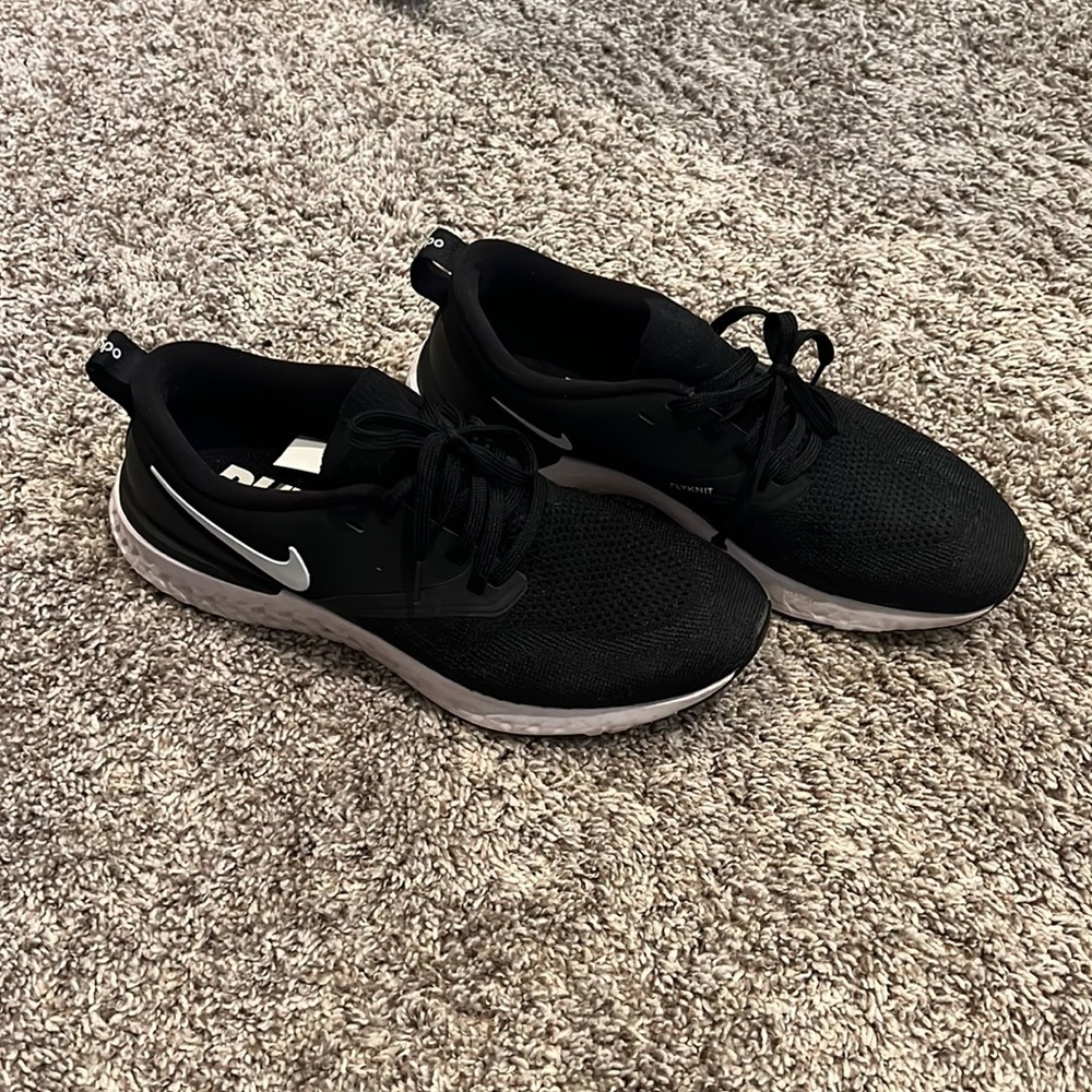 Black Nike Flyknit Athletic Shoes